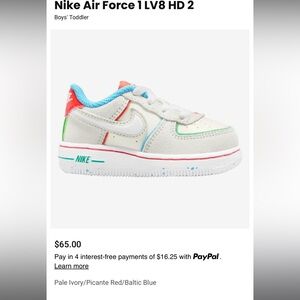 Nike Air Forces toddler